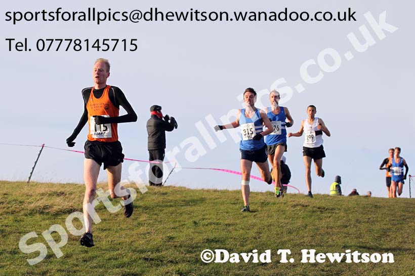 Senior mens North Eastern Cross Country Chanpionships. Photo: David T. Hewitson/Sports for All Pics